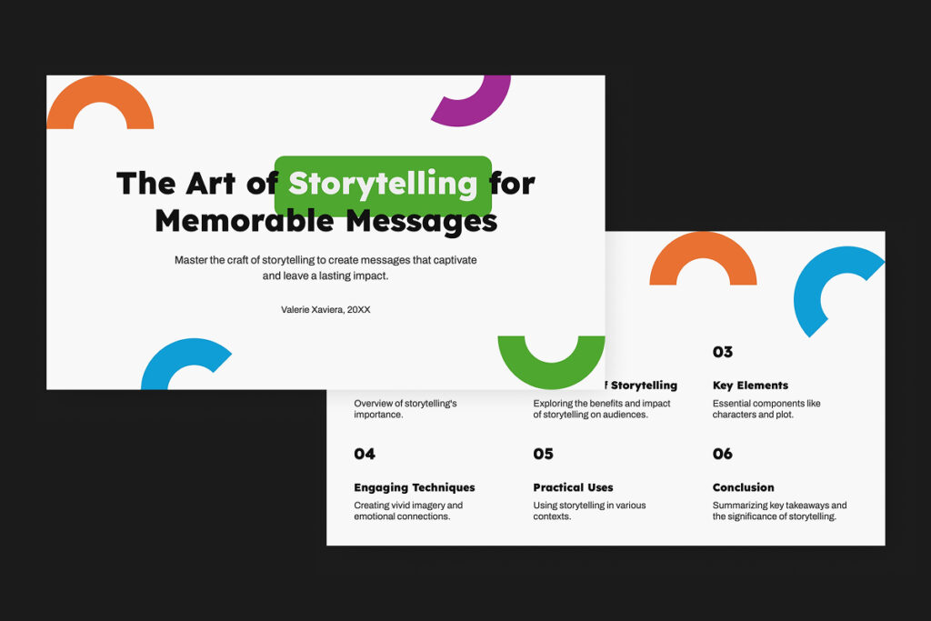 The Art of Storytelling by Slideshiro - Thumbnail
