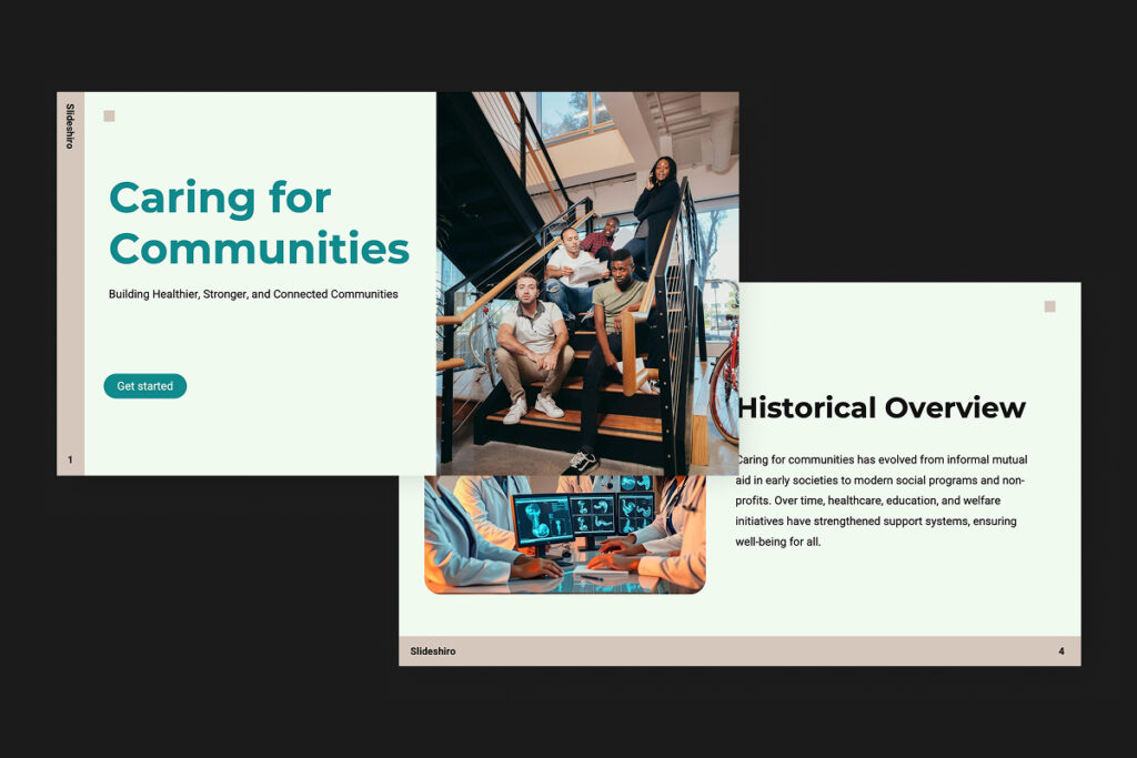 Caring for Communities by Slideshiro - Thumbnail