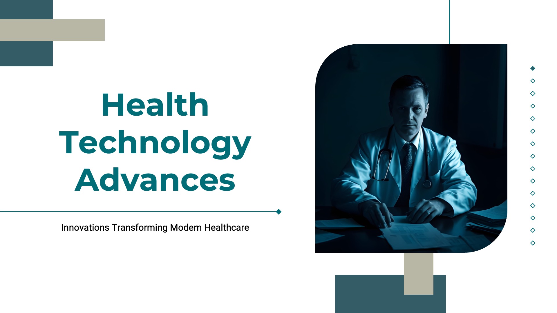 Health Technology Advanced by Slideshiro - Img 01