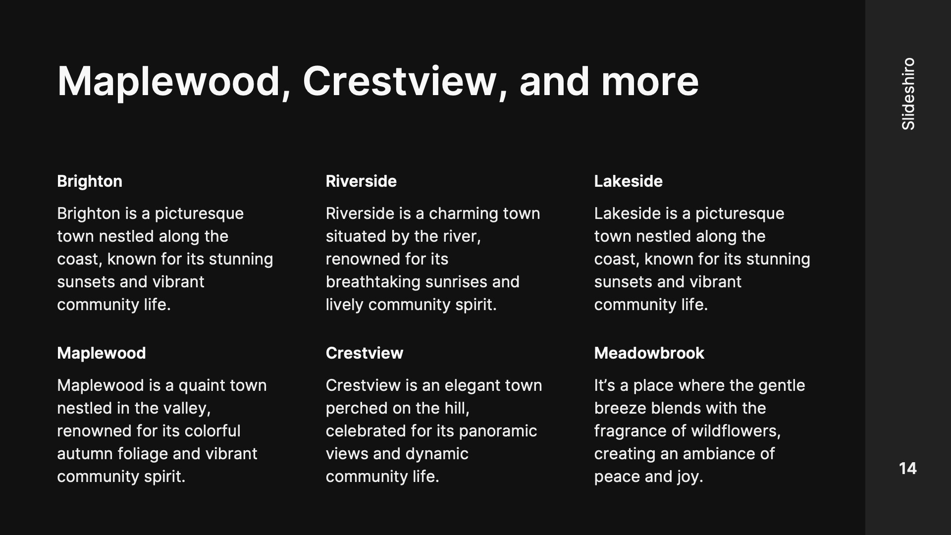 Simple Dark Slides by Slideshiro - Img 14