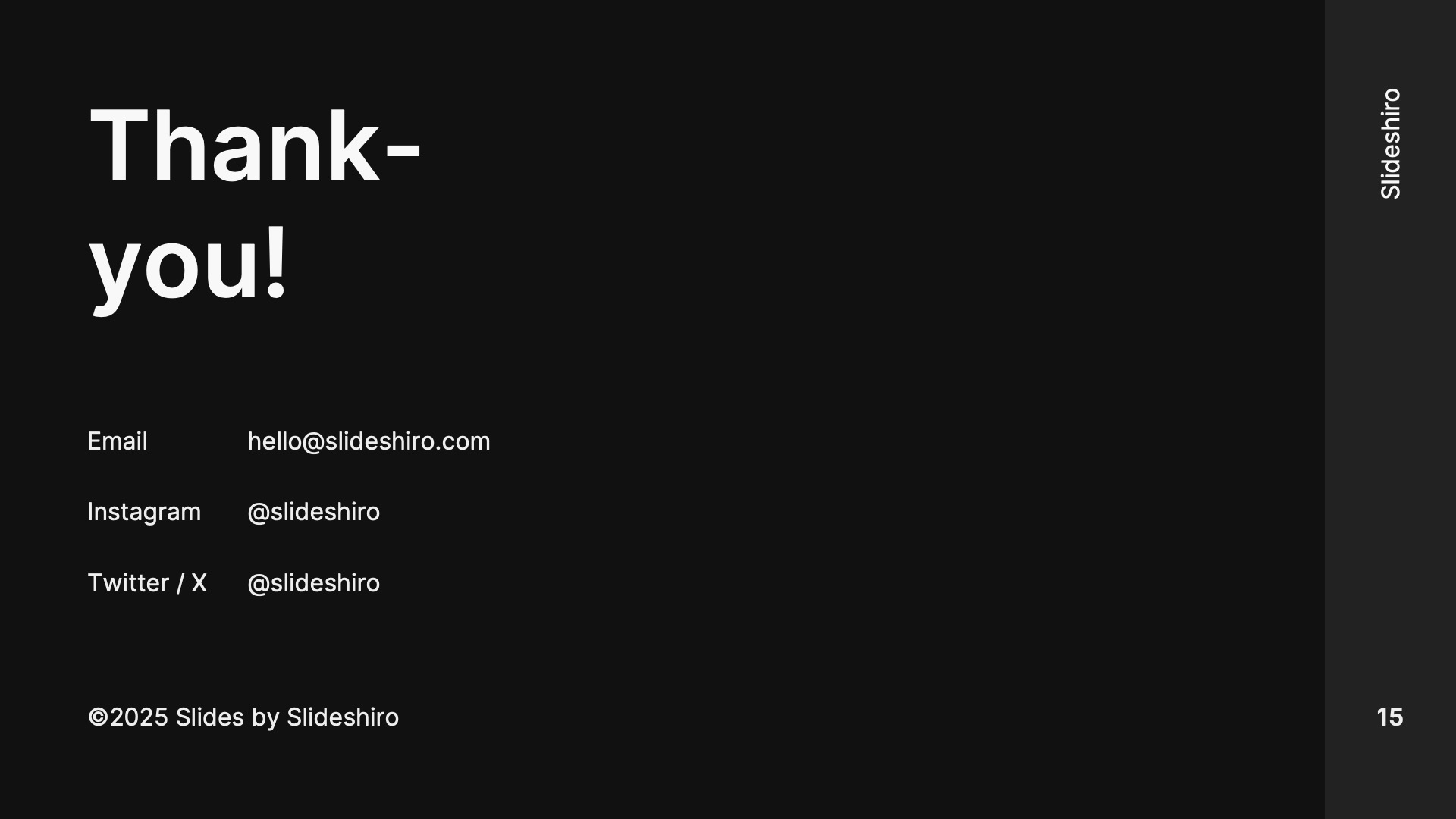 Simple Dark Slides by Slideshiro - Img 15