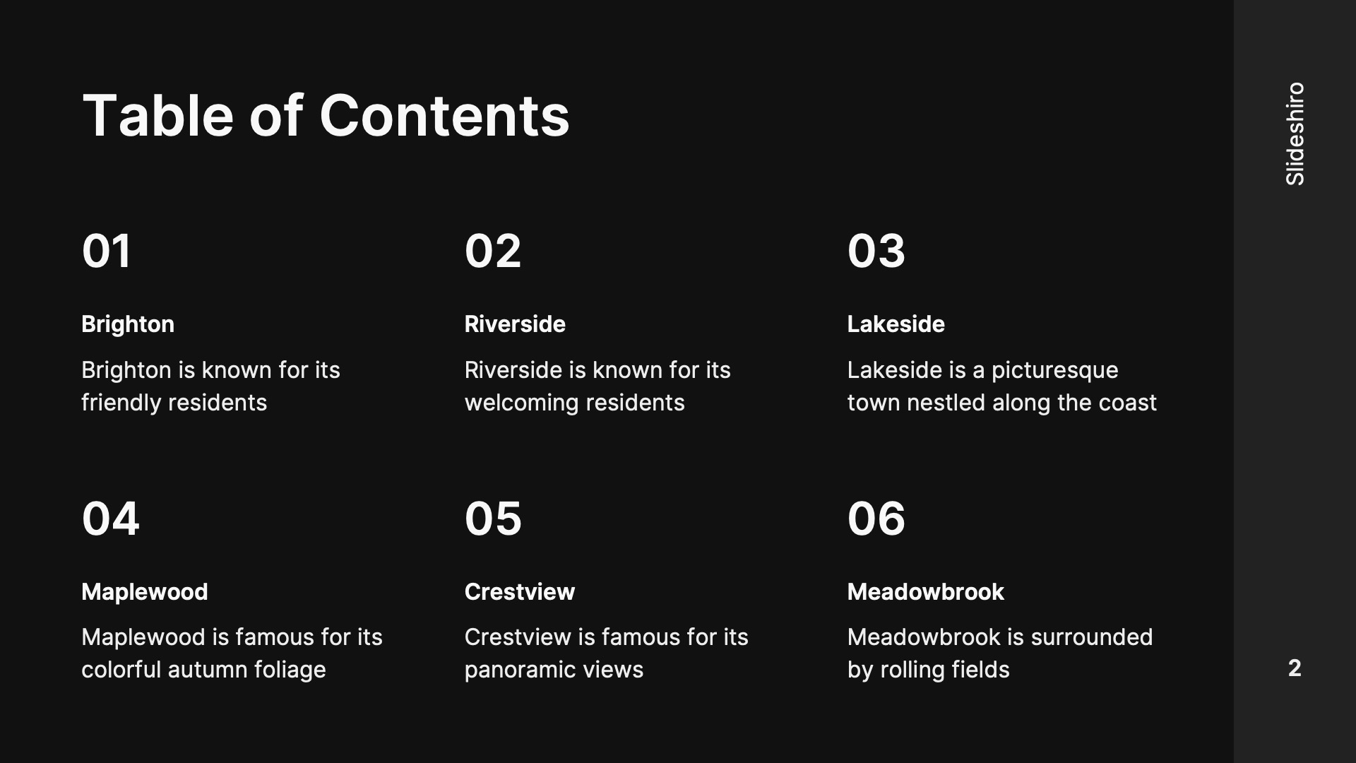 Simple Dark Slides by Slideshiro - Img 02