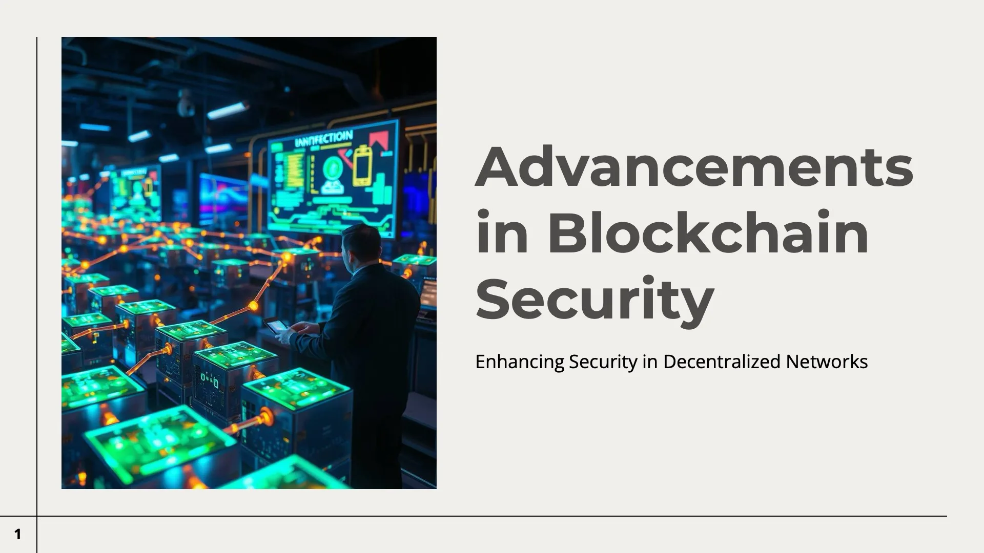 Advancements in Blockchain Security by Slidefolk - Img 01