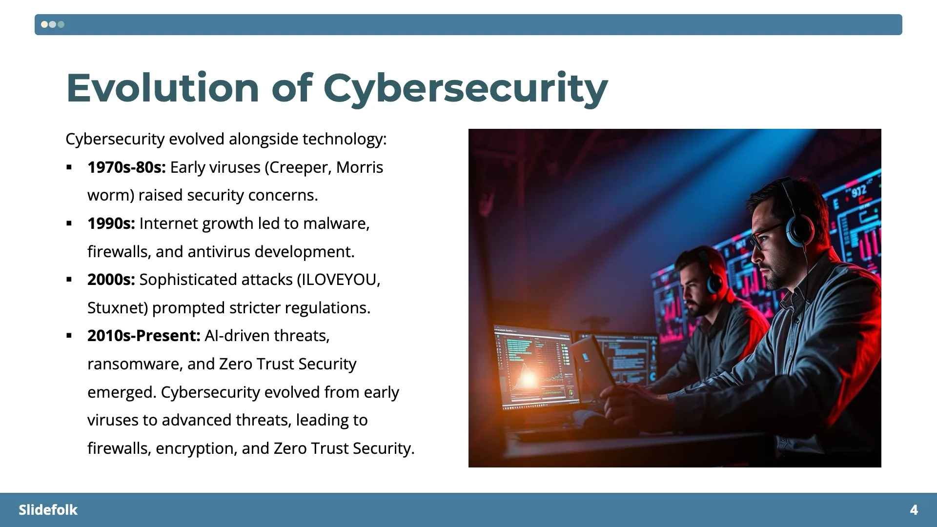 Cybersecurity in Modern Technology by Slidefolk - Img 04