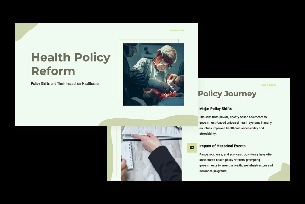 Health Policy Reform by Slidefolk - Cover