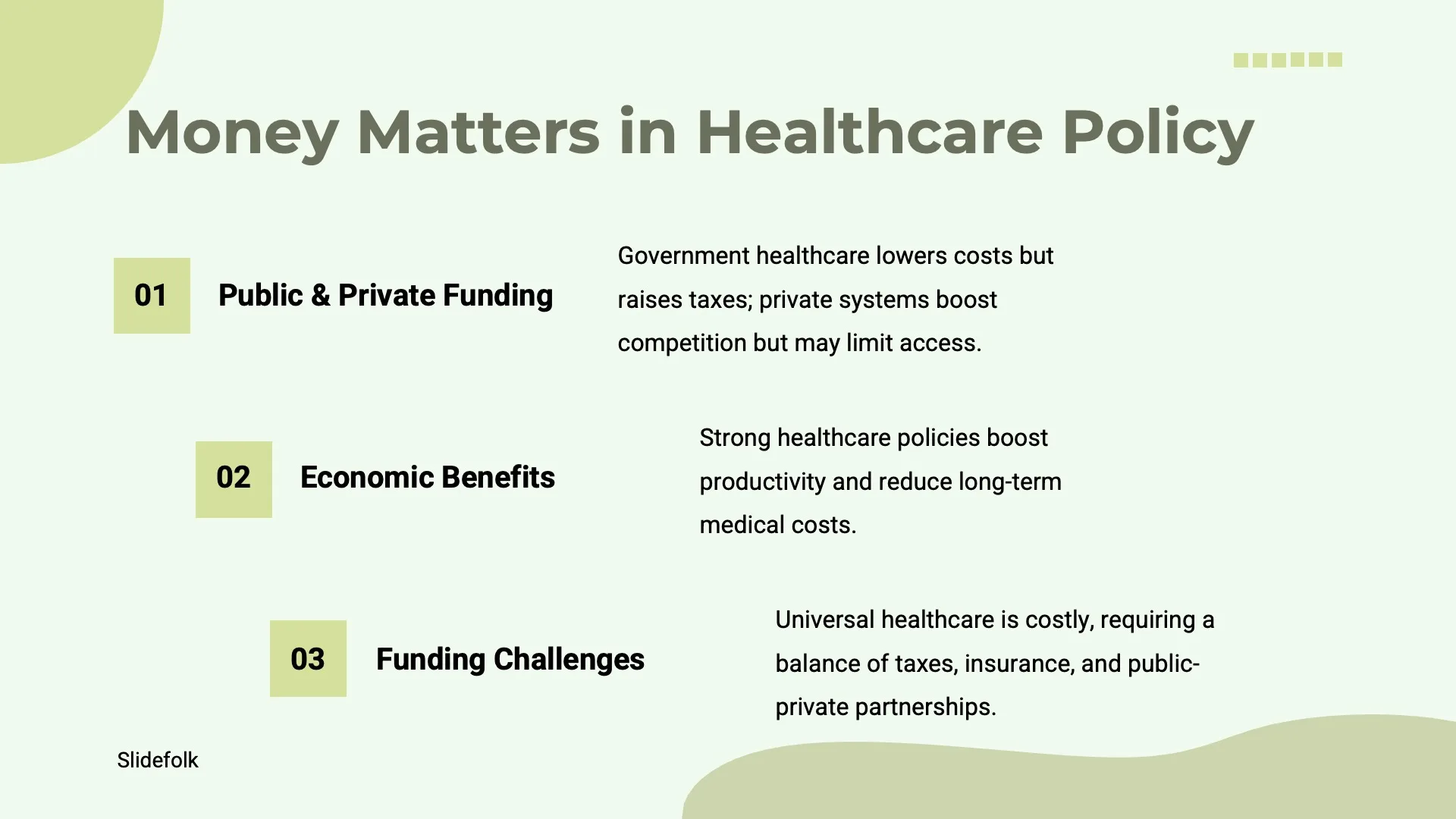 Health Policy Reform by Slidefolk - Img 12