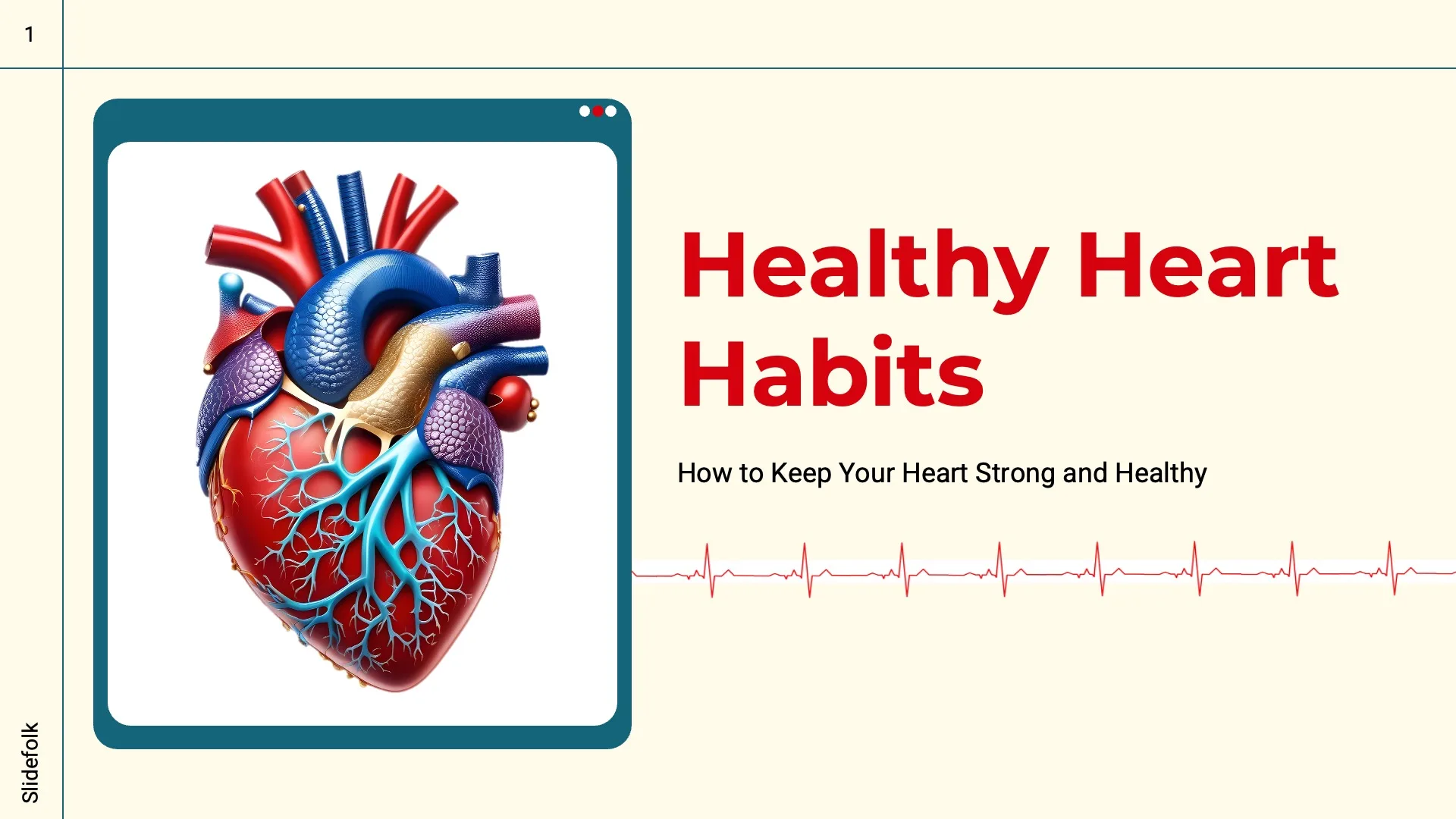 Healthy Heart Habits by Slidefolk - Img 01