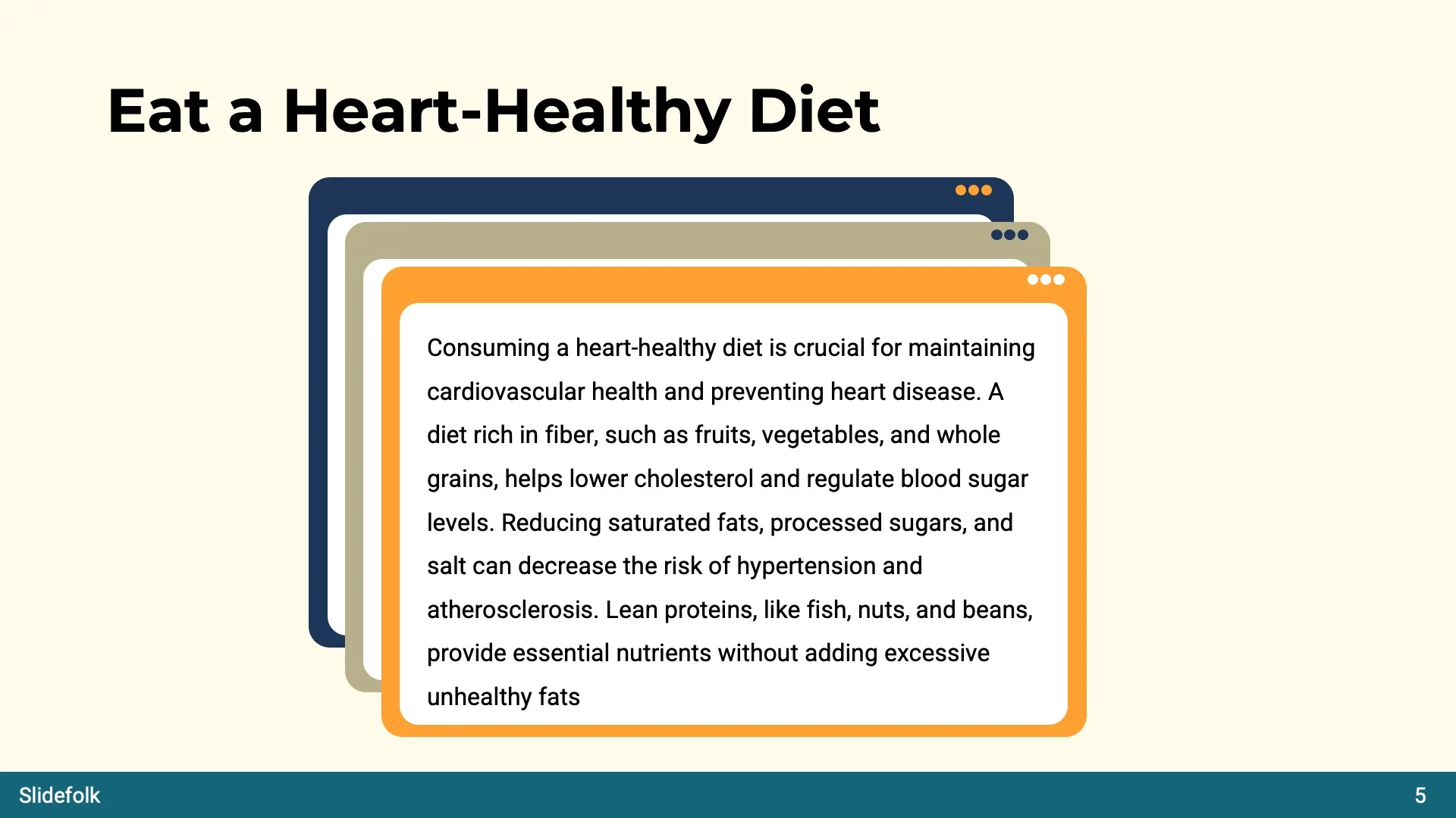 Healthy Heart Habits by Slidefolk - Img 05
