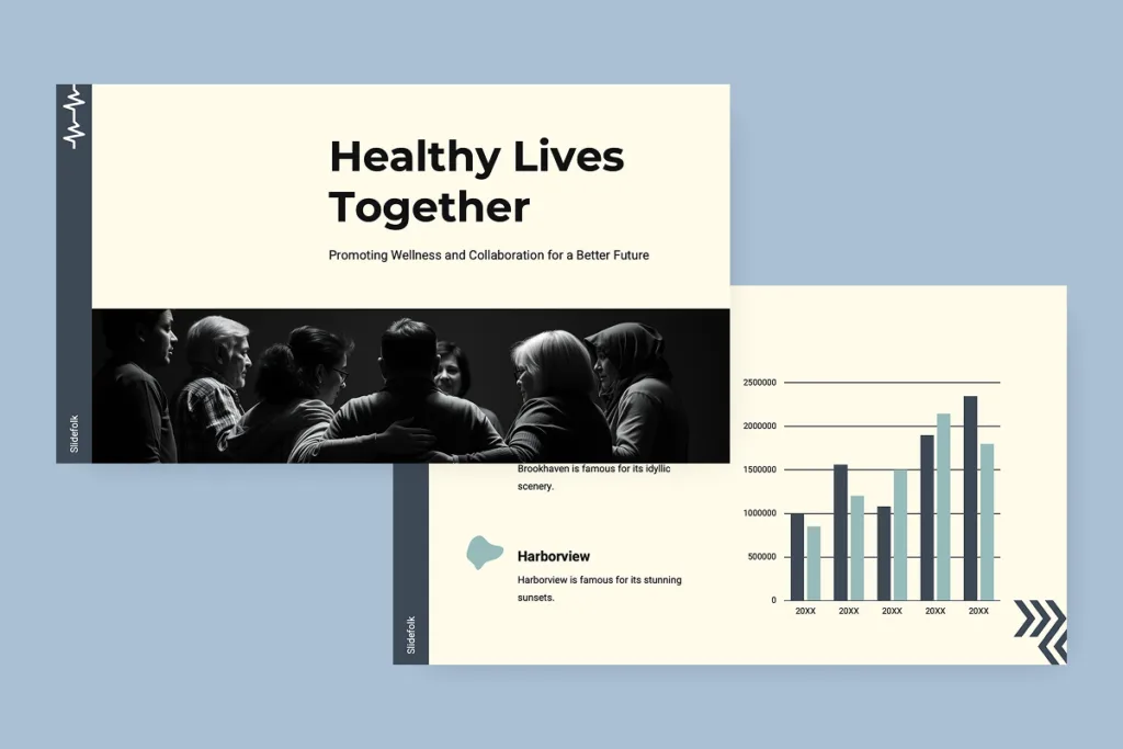 Healthy Lives Together by Slidefolk - Cover