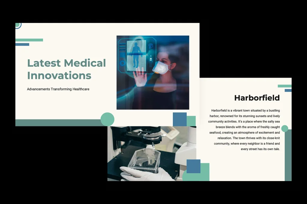 Latest Medical Innovations by Slidefolk - Cover