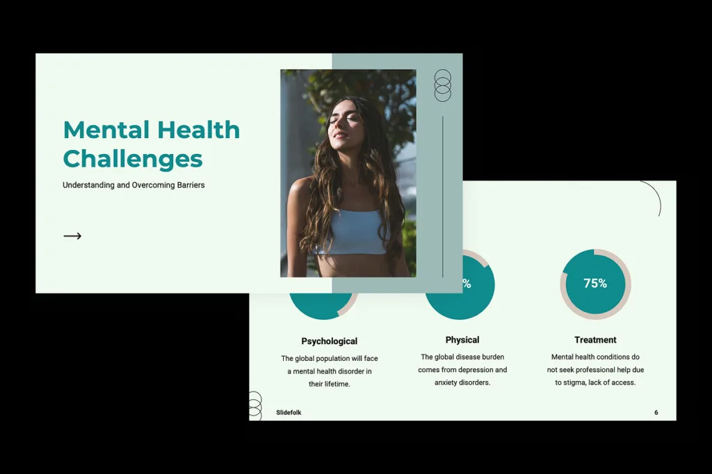Mental Health Challenges by Slidefolk - Cover