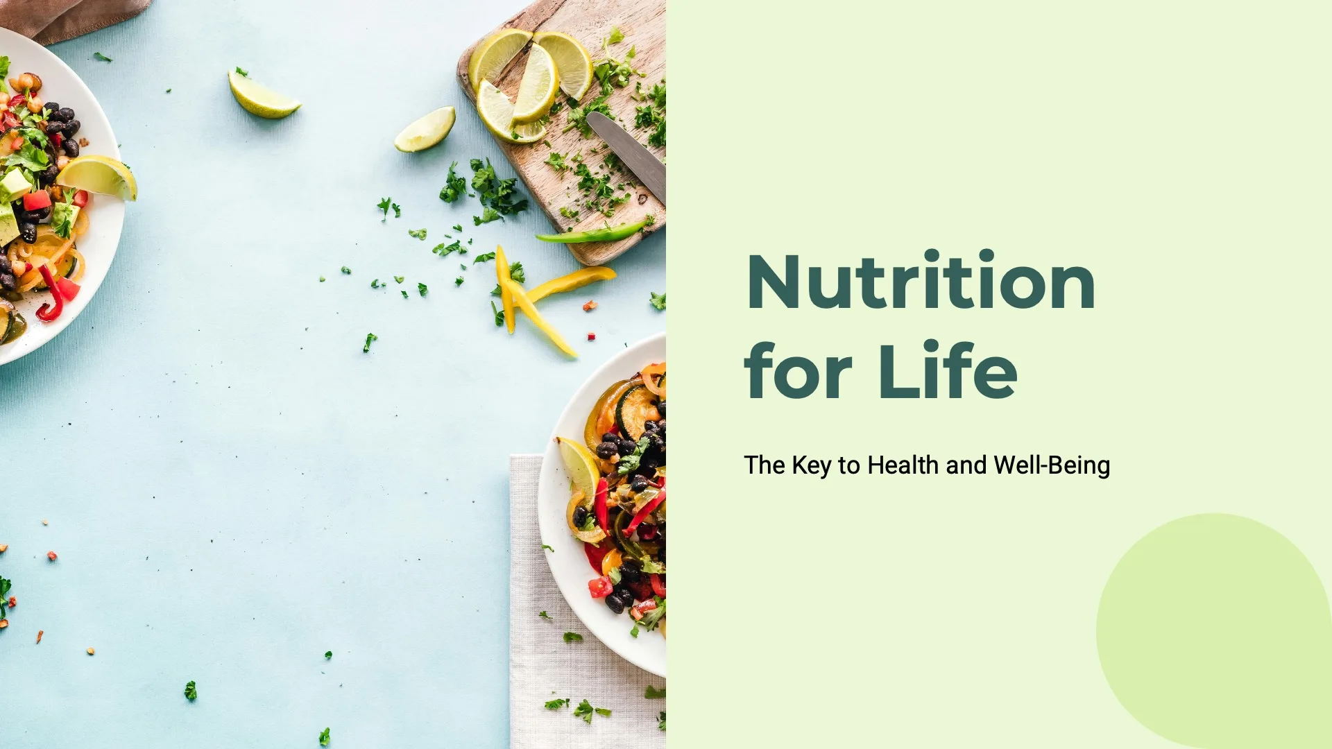 Nutrition for Life by Slidefolk - Img 01