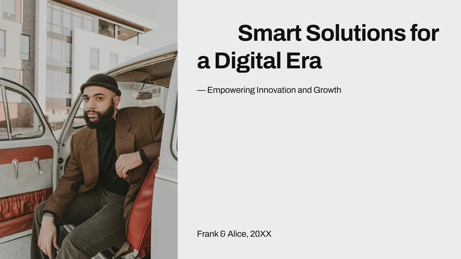 Smart Solutions for a Digital Era by Slidefolk - Img 01