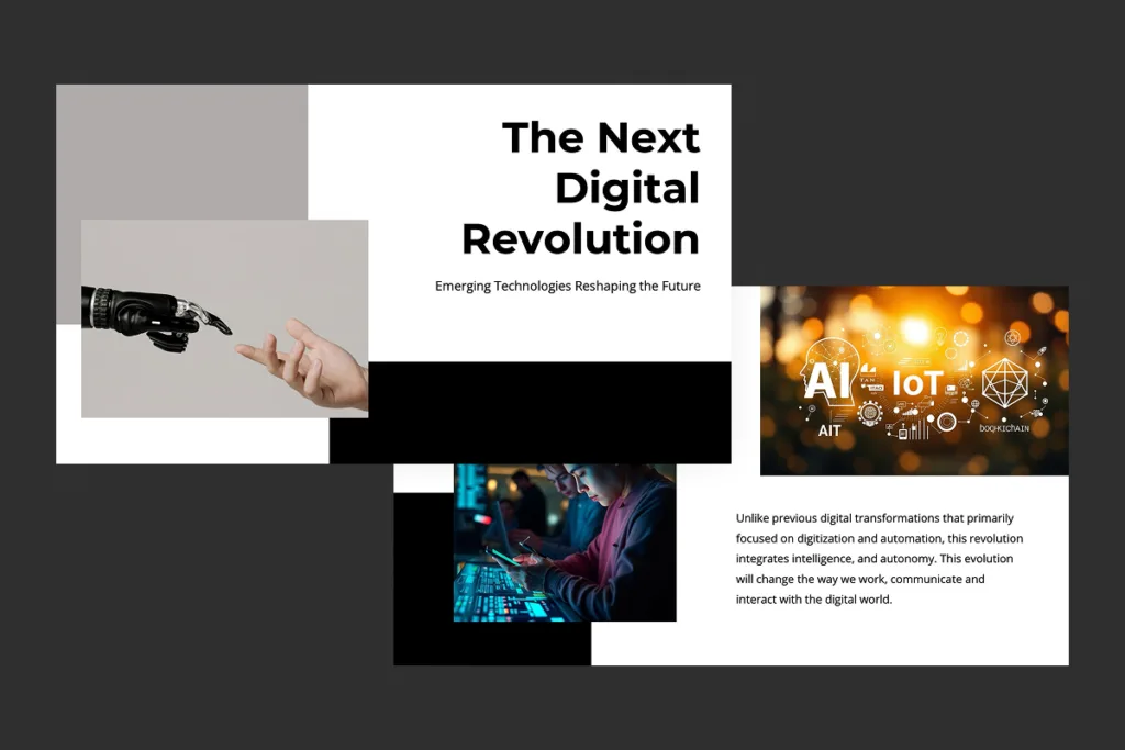 The Next Digital Revolution by Slidefolk - Cover